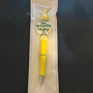 I’m Growing Today Journal Pen with Beaded Top
